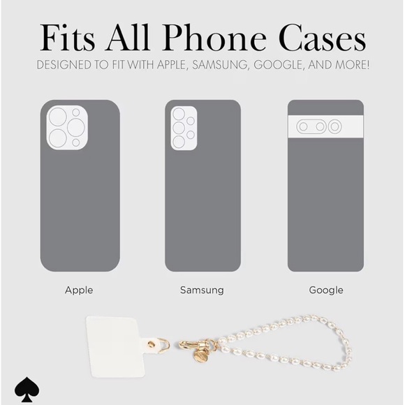 KATE SPADE PHONE CHARM WRISTLET - Picture 8 of 13